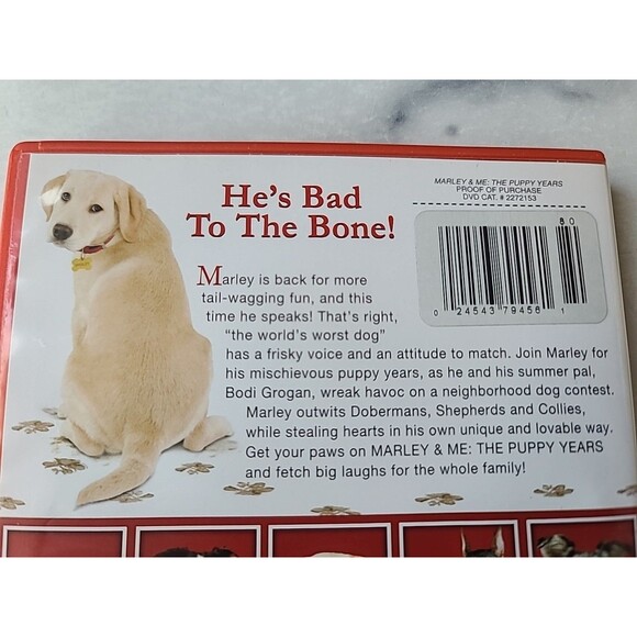 Marley and Me: the Puppy Years (DVD, 2011) - Picture 8 of 10